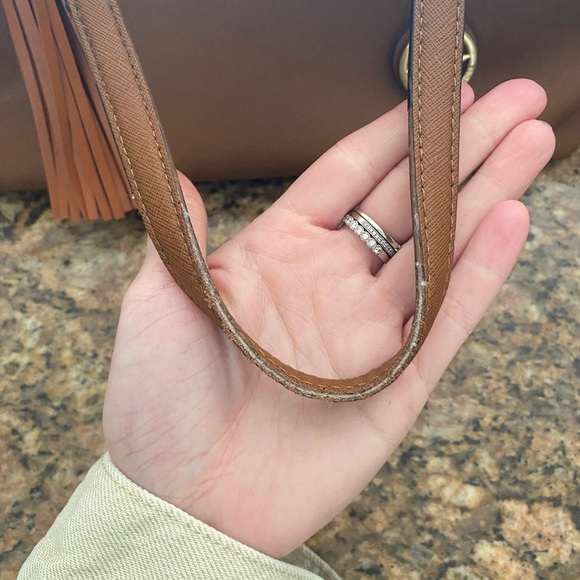 Micheal Kors Camel Shoulder Bag - Picture 8 of 9